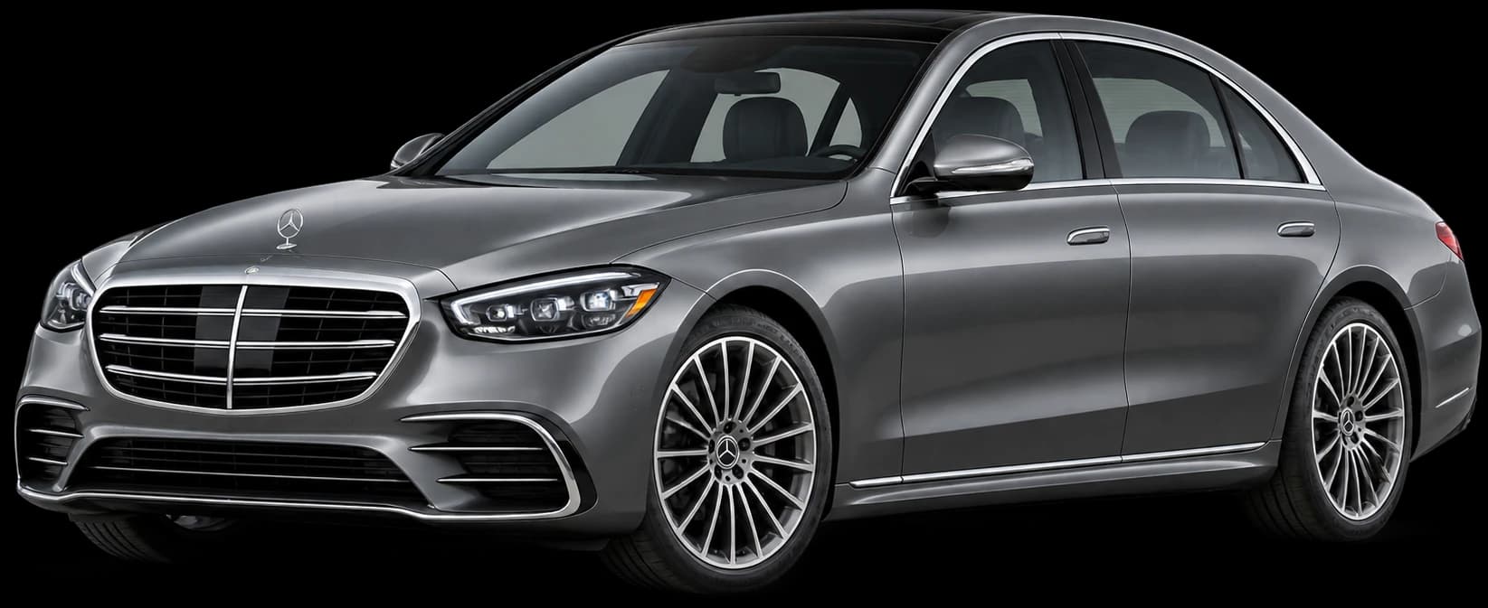 رسم توضيحي لسيارة Mercedes-Benz S-Class