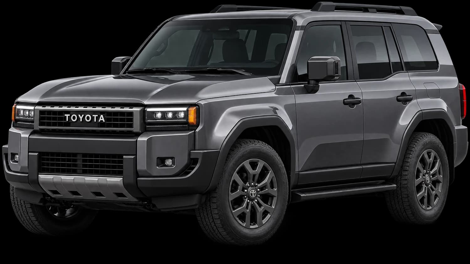 رسم توضيحي لسيارة Toyota Land Cruiser